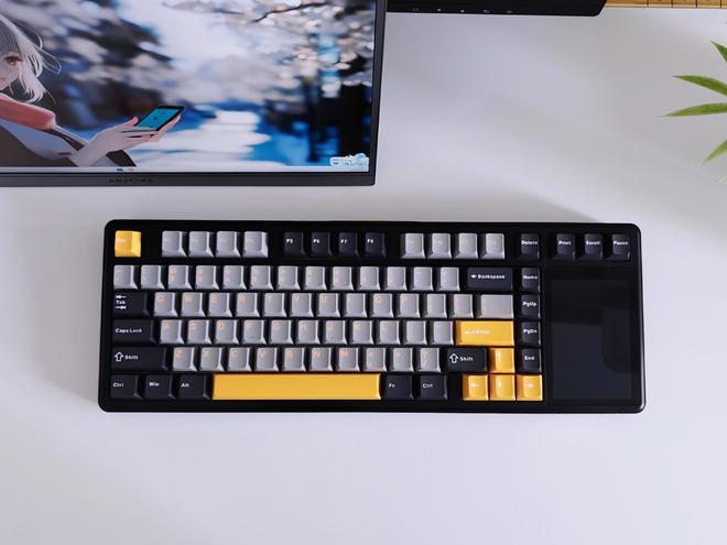 L99带您解锁机械键盘新形态开元棋牌试玩触控大屏加持狼蛛(图9)